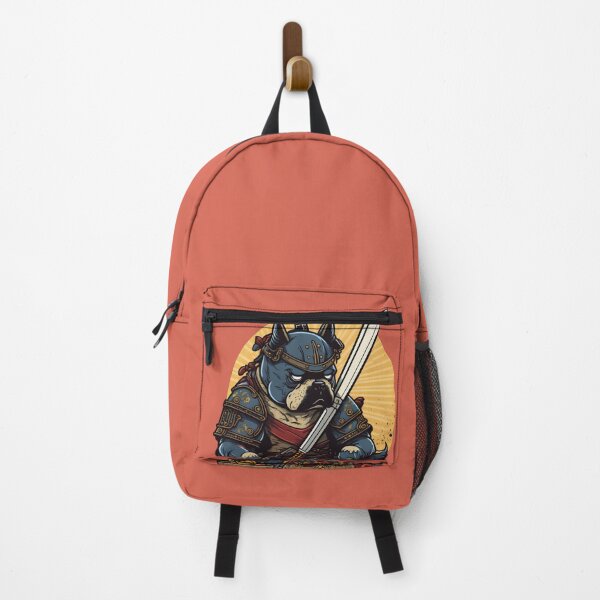 Item preview, Grumpy samurai dog ready to eat and fight designed and sold by DGTY.