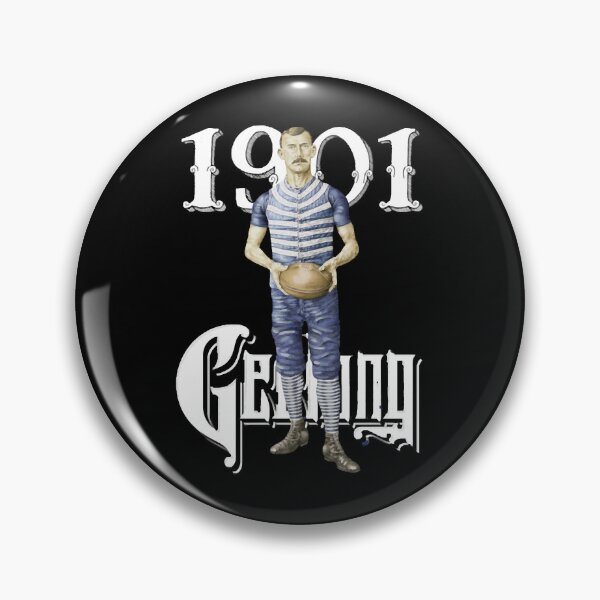 Item preview, Geelong FC great Henry Young designed and sold by DeadEndStreetUK.
