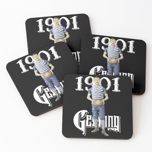 Item preview, Geelong FC great Henry Young designed and sold by DeadEndStreetUK.