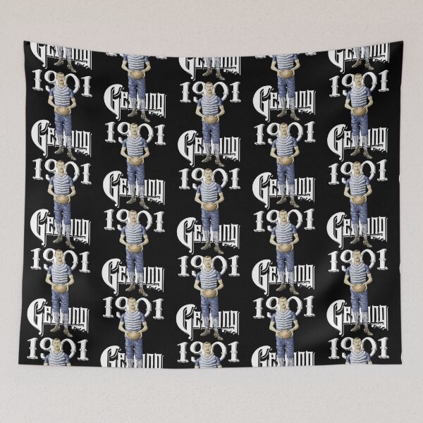Item preview, Geelong FC great Henry Young designed and sold by DeadEndStreetUK.