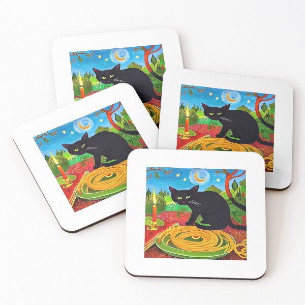 Item preview, Cat Eating Spaghetti designed and sold by roleshop.