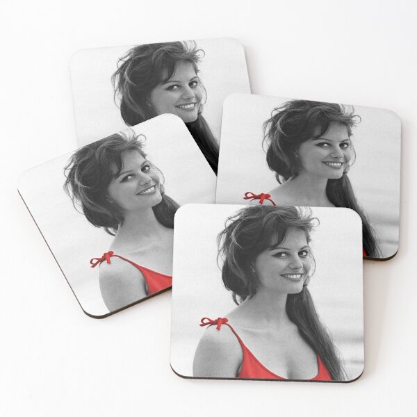 Item preview, Claudia Cardinale with red shirt designed and sold by carmencuarzo.