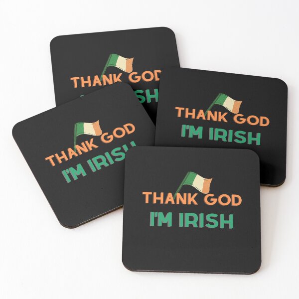 Item preview, "Thank god I'm Irish" St Patricks Day, We're all a little Irish Today designed and sold by craftymilenials.