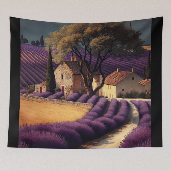 Item preview, French landscapes - Lavender fields designed and sold by AB9-Designs.