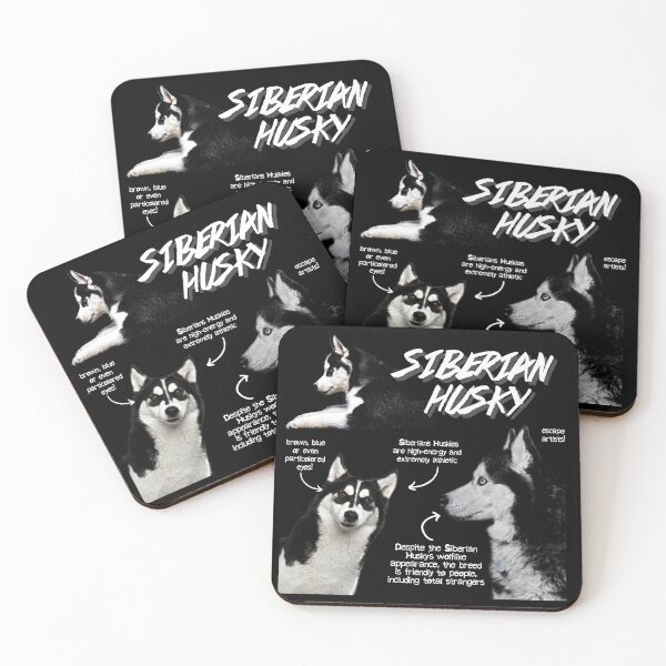 Item preview, Siberian Husky Fun Facts designed and sold by KyleNesas.