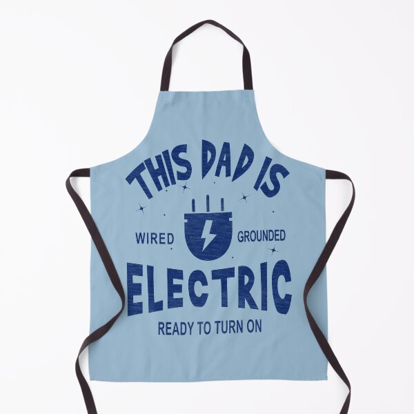 Item preview, This Dad is Electric, Wired, Grounded, Ready to Turn designed and sold by Blended Designs ⭐⭐⭐⭐⭐.