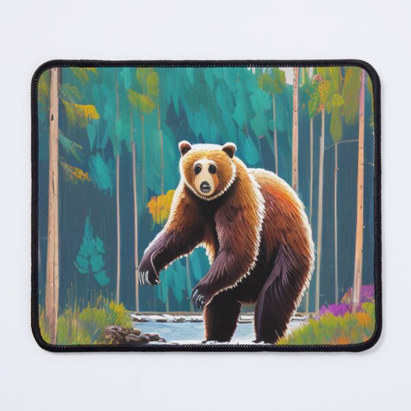 Item preview, Fishing Bear in the Stream - A Bear's Fishing designed and sold by WBP Mart.