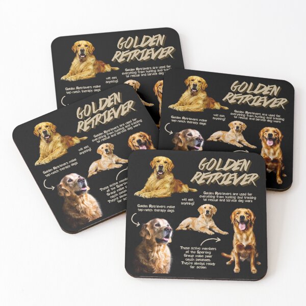 Item preview, Golden Retriever Fun Facts designed and sold by KyleNesas.