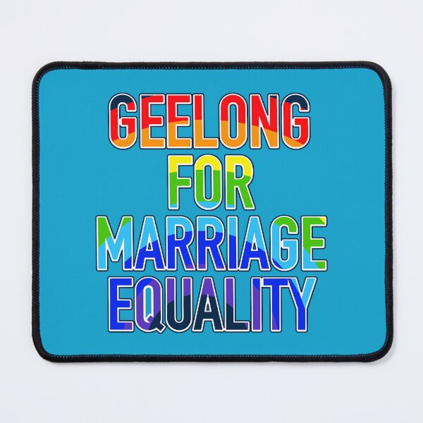 Item preview, Marriage Equality - Get Your Geelong On In Cats Blue! Tri-blend designed and sold by DeadEndStreetUK.
