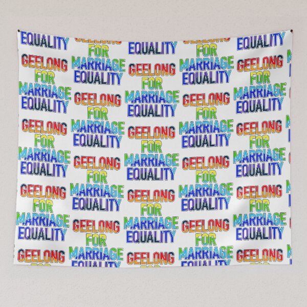 Item preview, Marriage Equality - Get Your Geelong On In Cats Blue! Tri-blend designed and sold by DeadEndStreetUK.