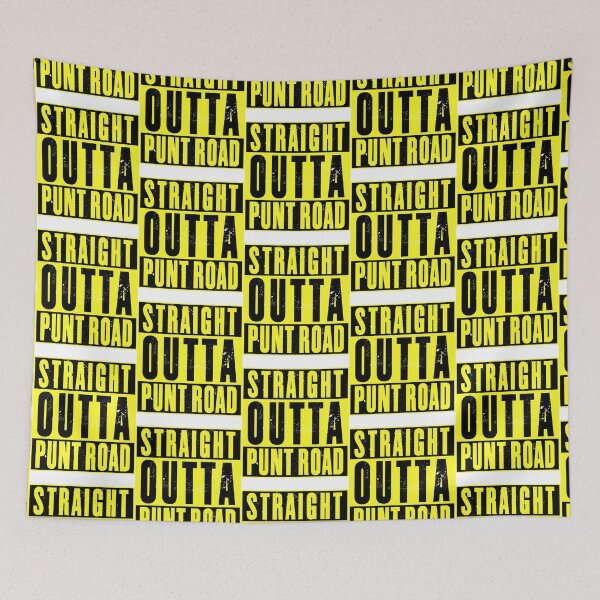 Item preview, Straight Outta Punt Road [Worn Look] designed and sold by DeadEndStreetUK.