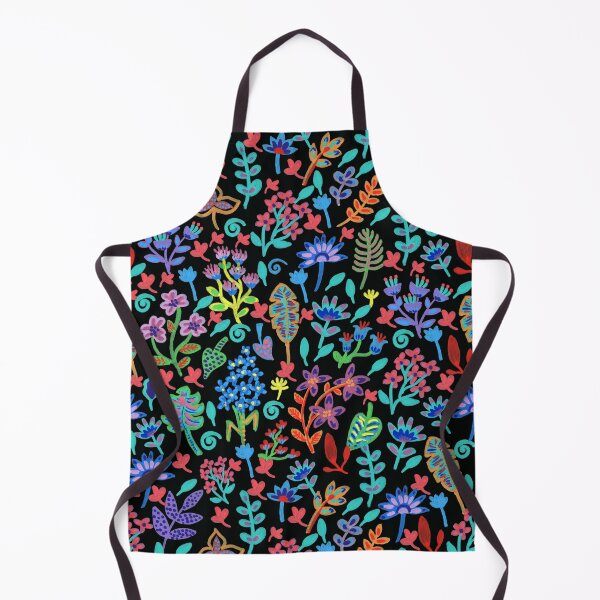Item preview, Black flower power garden designed and sold by CrackPotByCPS.