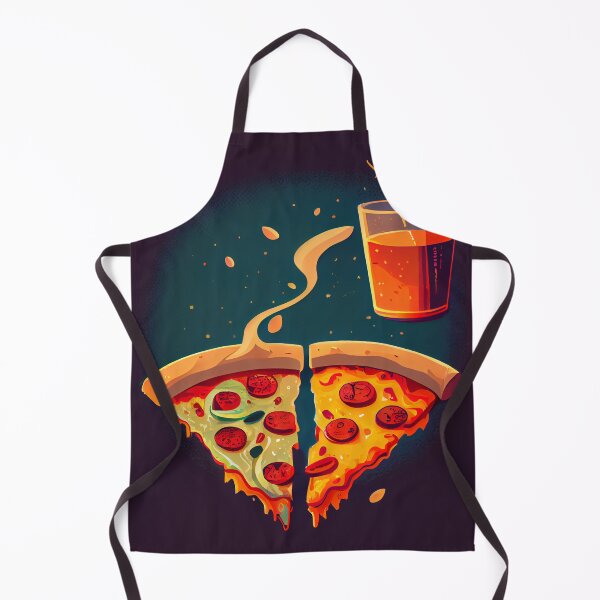 Item preview, Cheers to Pizza Night Digital Painting designed and sold by CodeAndColors.