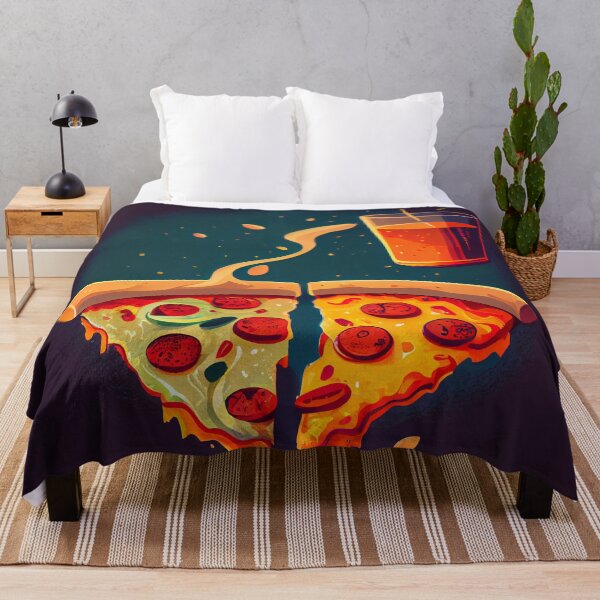 Item preview, Cheers to Pizza Night Digital Painting designed and sold by CodeAndColors.