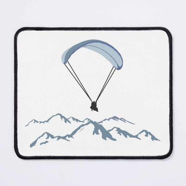 Item preview, Paragliding & Mountains designed and sold by claudiasartwork.