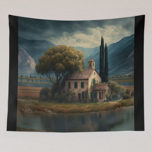 Item preview, French landscapes - The lake designed and sold by AB9-Designs.