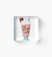 Pop’s Milkshake / Riverdale Acrylic Block