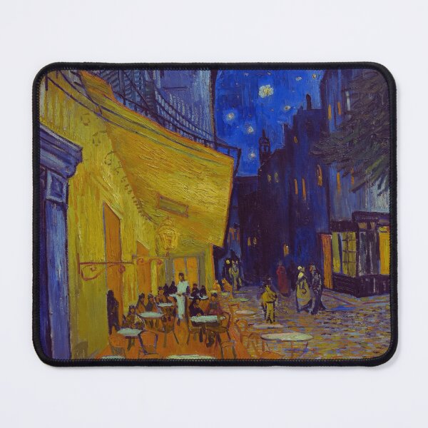 Van Gogh - Café Terrace at Night Poster - Café in city 