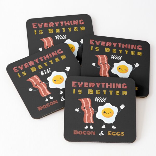 Item preview, Everything Is Better With Bacon And Eggs designed and sold by Novelty-Shirts.