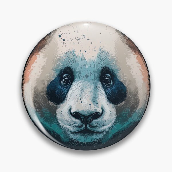Item preview, Cute Panda Bear Head, Panda Bear Head designed and sold by T-Shirt-Depot.