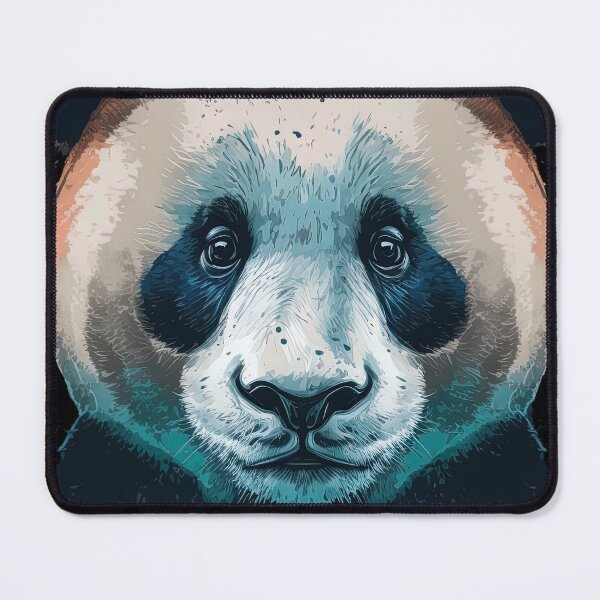 Item preview, Cute Panda Bear Head, Panda Bear Head designed and sold by T-Shirt-Depot.