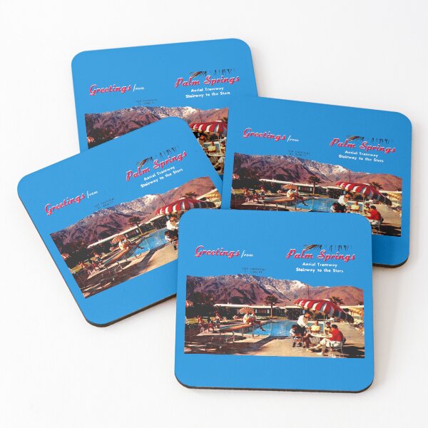 Item preview, GREETINGS FROM PALM SPRINGS! - POSTCARD designed and sold by ThrowbackAds.