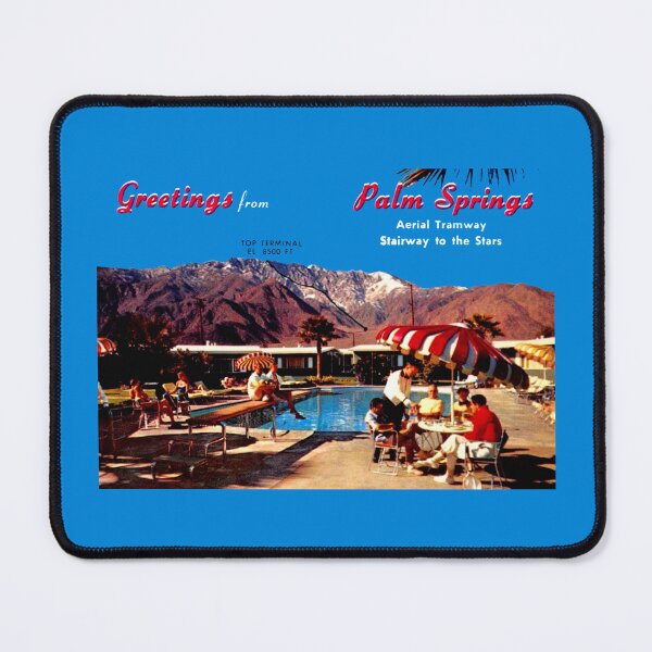 Item preview, GREETINGS FROM PALM SPRINGS! - POSTCARD designed and sold by ThrowbackAds.