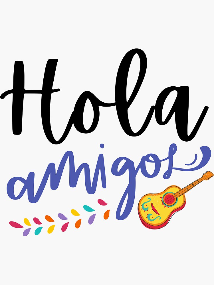 Hola Amigo Christmas Gift Card