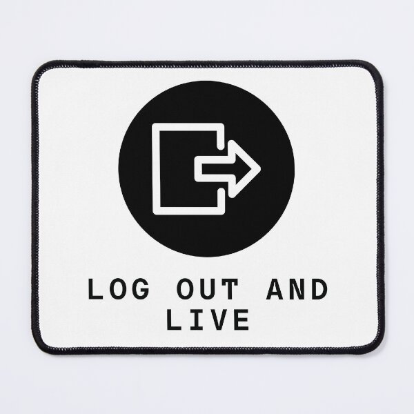 Item preview, Quotes Life, Funny shirt, T-shirts, Motivational, Highschool, College Log out and live... designed and sold by DaViMAS.