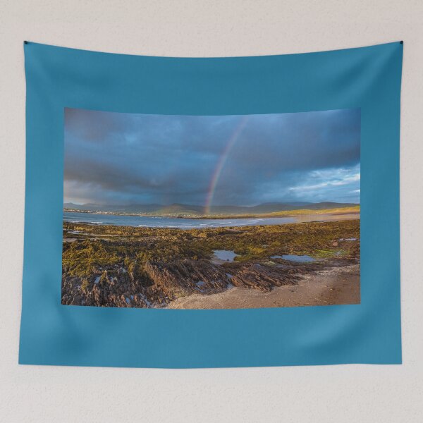 Item preview, Atlantic Ocean, mountains, beaches and beautiful cloudy skies with rainbows, this is the Dingle Peninsula on Ireland’s Wild Atlantic Way, southwest Atlantic coast designed and sold by AlbertMi.