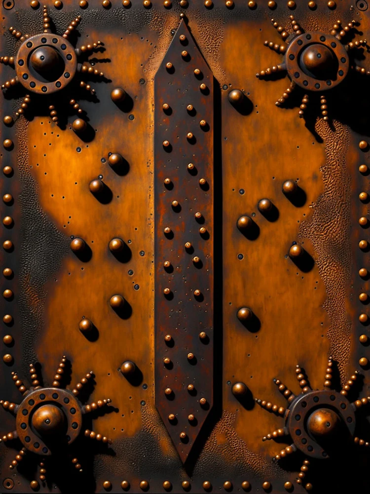 Thumbnail 4 of 4, iPhone Case, Rust and Rivets designed and sold by UbeeU-Pixels.
