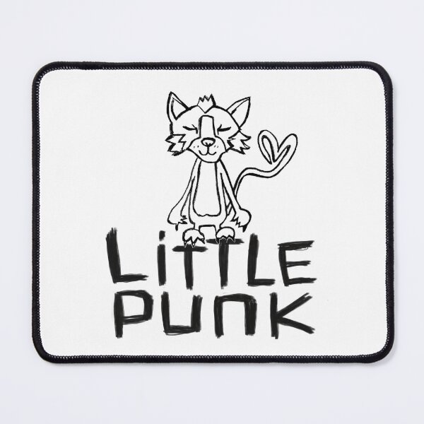 Item preview, Little Punk Cat for little punk designed and sold by badlydrawnbabe.