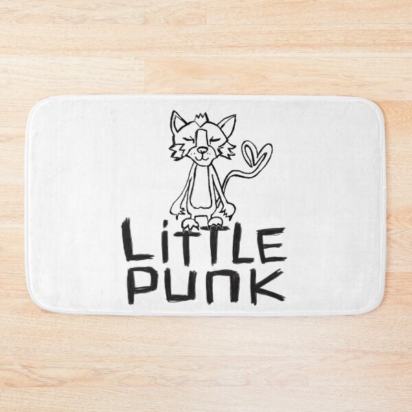 Item preview, Little Punk Cat for little punk designed and sold by badlydrawnbabe.