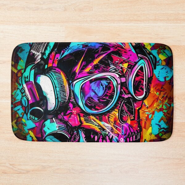 Item preview, Abstract Psycho Skull designed and sold by chaoticabstract.