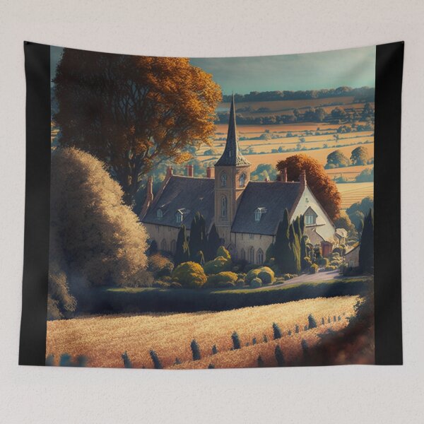 Item preview, French landscapes - The church designed and sold by AB9-Designs.