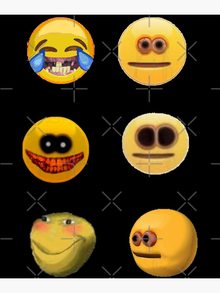 Cursed Emojis Pack Sticker for Sale by Kaito Designs