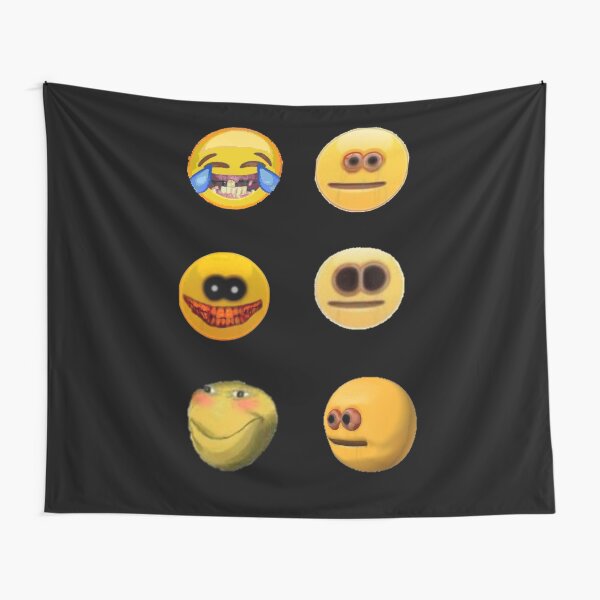 Cursed Emoji Tapestry for Sale by SnotDesigns