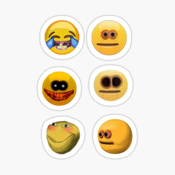 cursed emojis pt 6 Sticker pack - Stickers Cloud