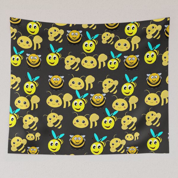 Item preview, cute bees designed and sold by Patternaart.