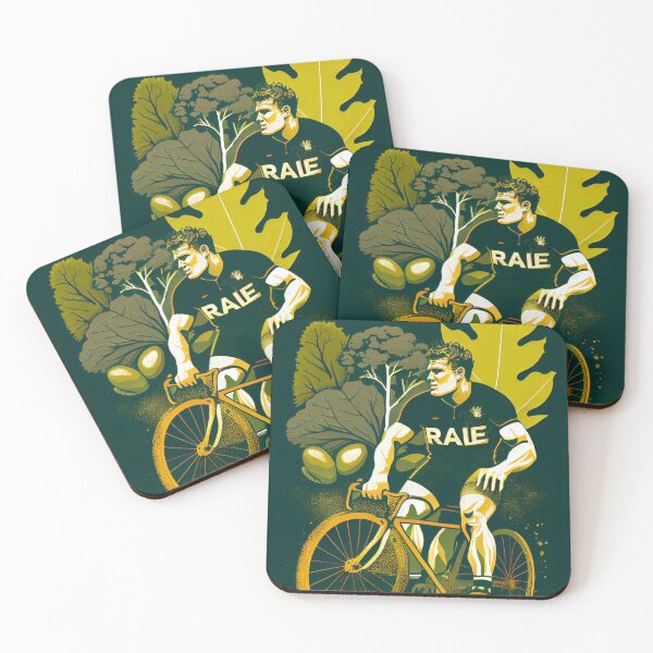 Item preview, Rugby Bicycle and Kale Digital Painting designed and sold by CodeAndColors.