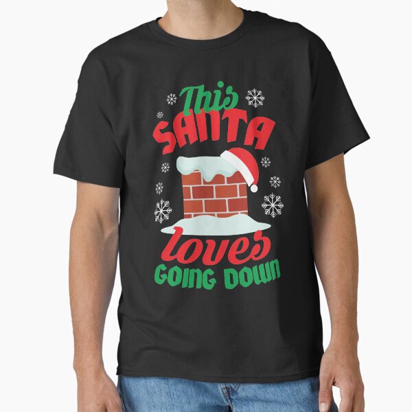 Item preview, This Santa Loves Going Down designed and sold by kjanedesigns.