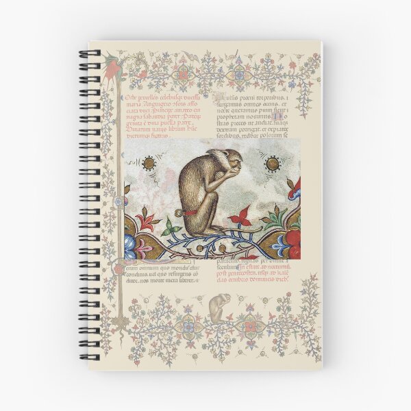 Item preview, Medieval Monkey: The Thinker designed and sold by ebrawne.