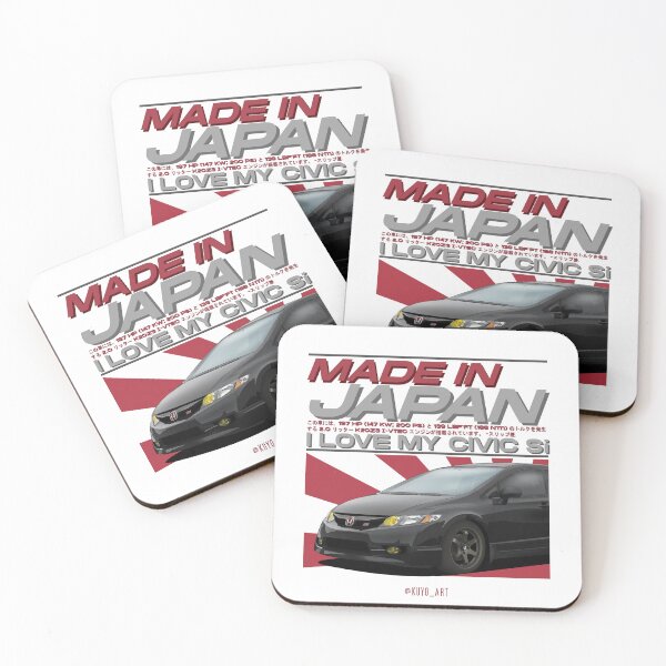 Item preview, Civic - Made In Japan Black designed and sold by kuyoart.