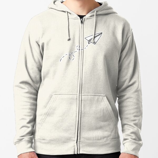 Flying Paper Airplane Awesome Paper Plane T-Shirt Pullover Hoodie