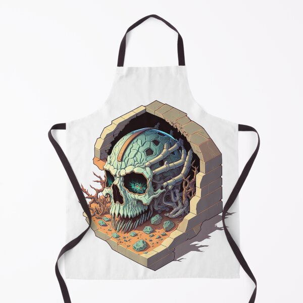 Item preview, Frightening Skeletal Skull of Skeleton designed and sold by T-Shirt-Depot.