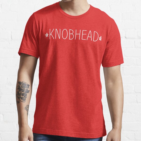 "Knobhead White" Tshirt for Sale by GrizzlyGaz Redbubble knobhead tshirts knob tshirts