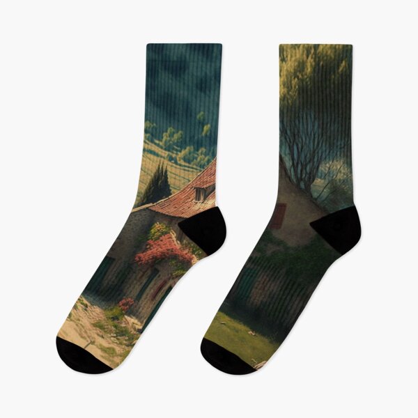 Item preview, French landscapes - On the hill designed and sold by AB9-Designs.