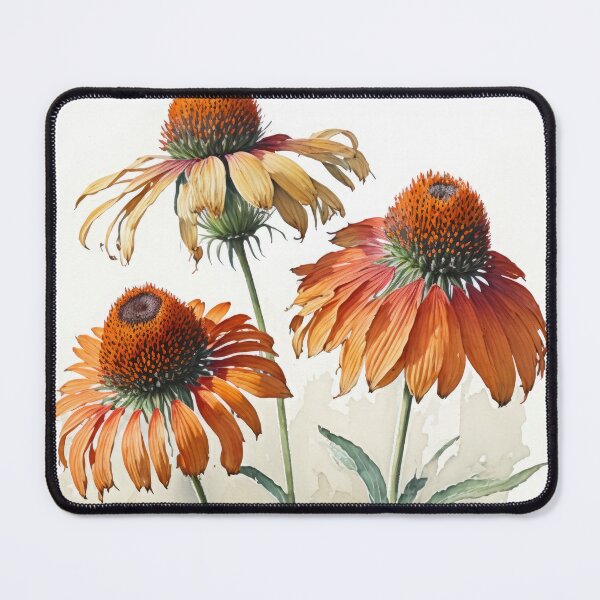 Item preview, Orange Coneflowers  designed and sold by Vanover Designs.