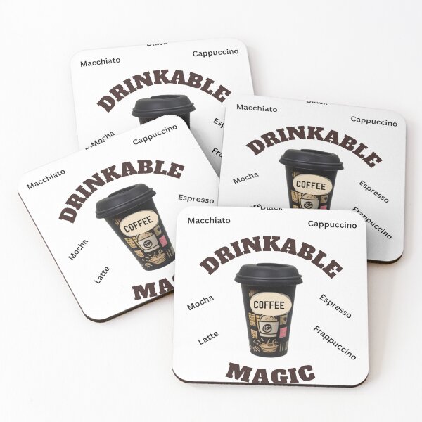 Item preview, Coffee the Drinkable Magic designed and sold by HanaiPrint.