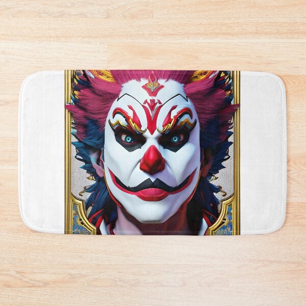Item preview, Psychedelic digital concept art of a fierceful clown fullcolor designed and sold by MarcusPetrus.